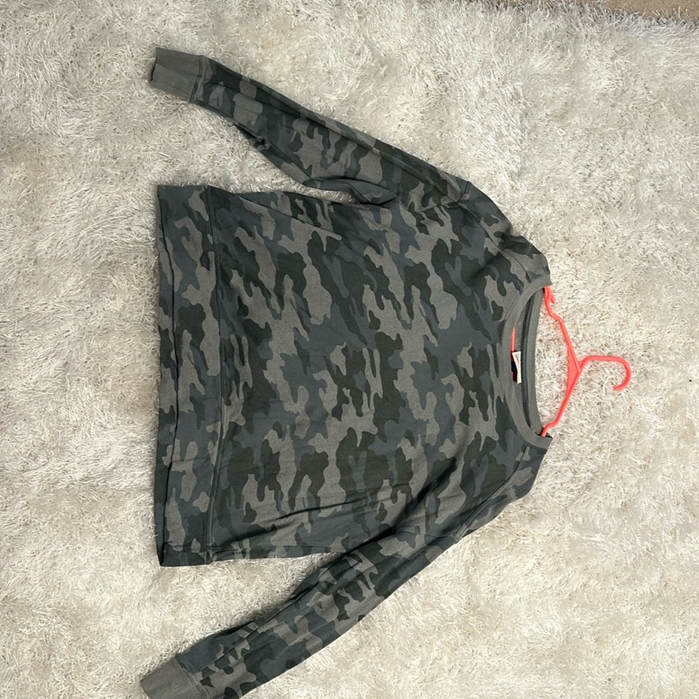 Camouflage sweatshirt